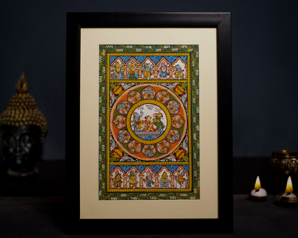 patachitra painting dasavatar