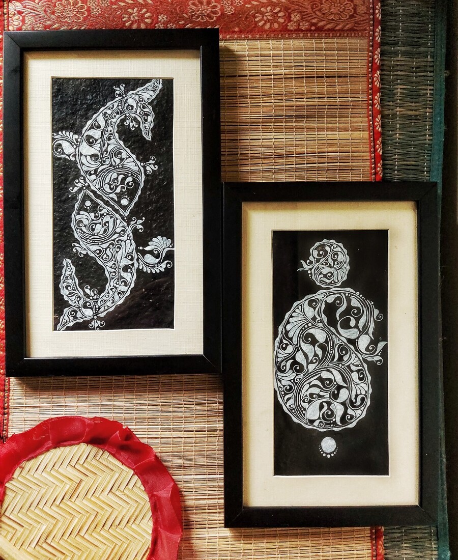 alpona frame