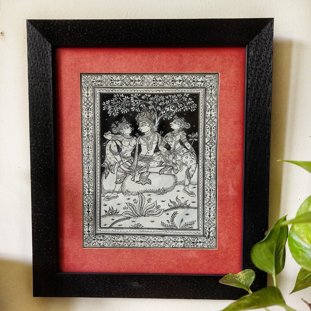 krishna lila and kalki avatar patachitra