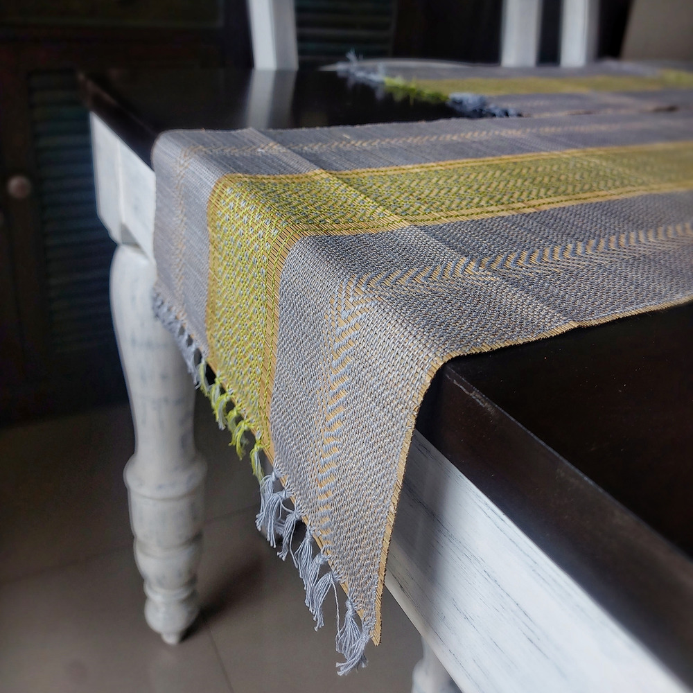 fiber table mat and runner set