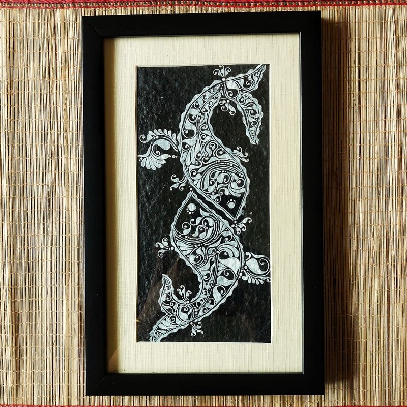 beautiful alpona frames