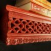 antique red wall bracket
