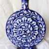 blue pottery vase
