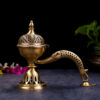 brass loban lamp