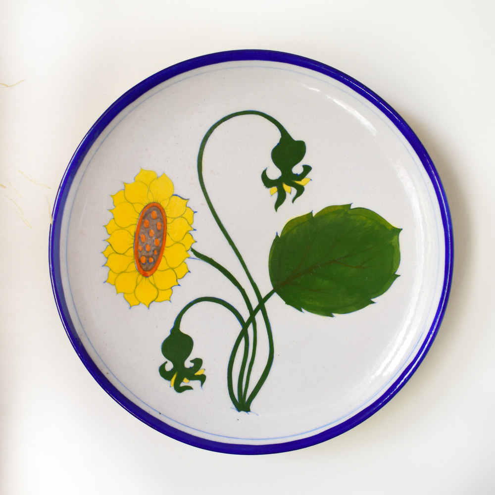 sunflower plate