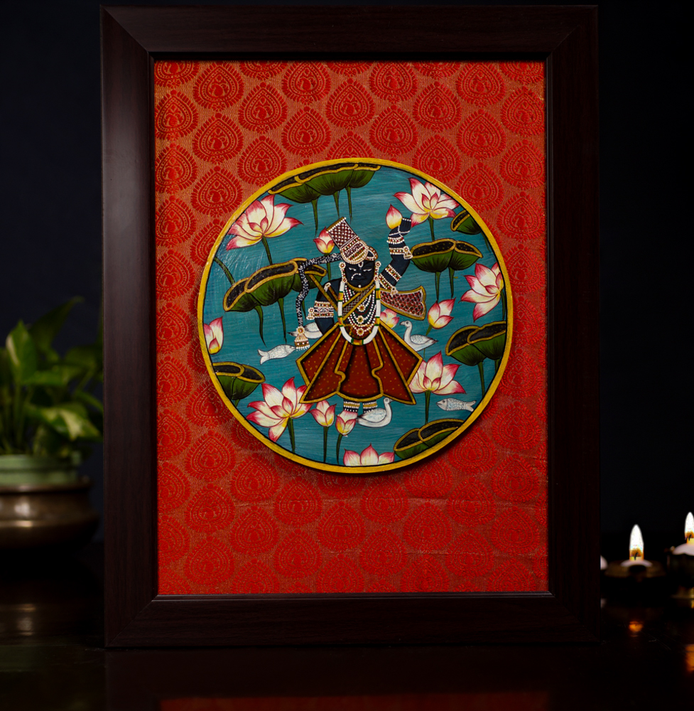 painted pichwai frames