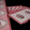 red table mat and runner set
